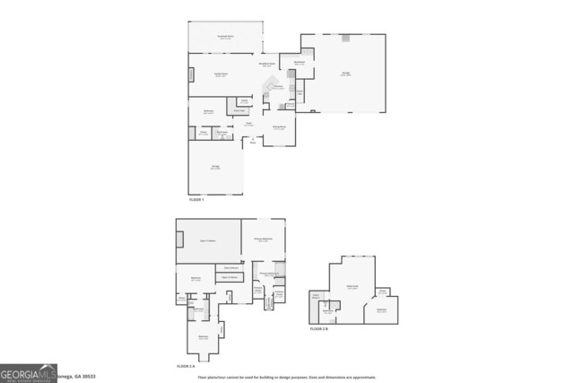 185 Starlight Dr, Dahlonega, GA 30533 - view of layout