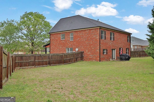 2384 Allsborough Way, Dacula, GA 30019 - back of house with brick siding