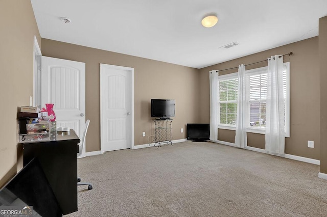 2384 Allsborough Way, Dacula, GA 30019 - office with baseboards and carpet flooring