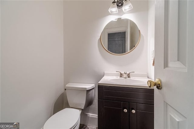 3775 Belle Glade Trl, Snellville, GA 30039 - bathroom featuring vanity and toilet