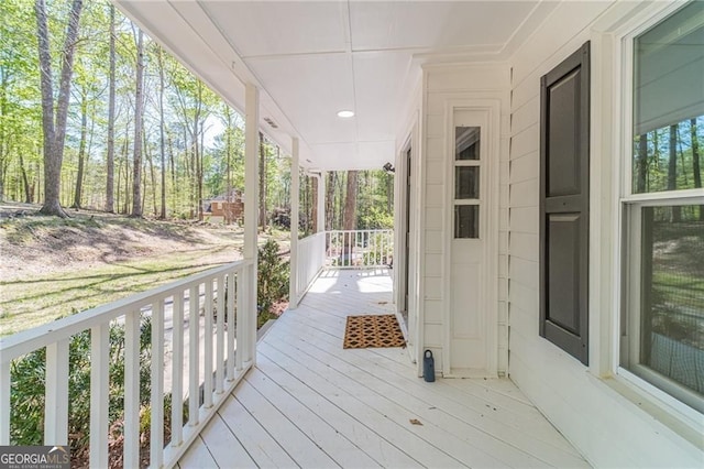 3775 Belle Glade Trl, Snellville, GA 30039 - view of wooden porch