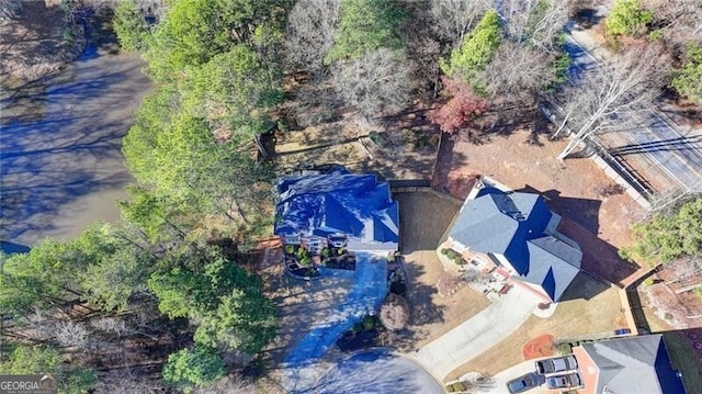 aerial view