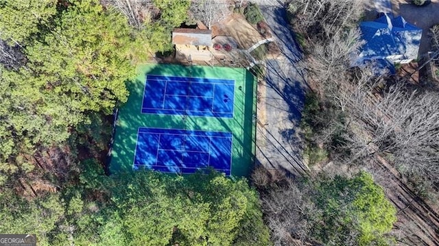 bird's eye view