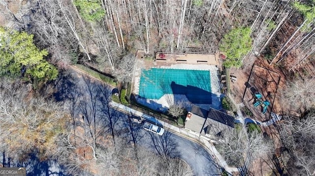 drone / aerial view