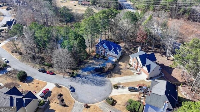 drone / aerial view