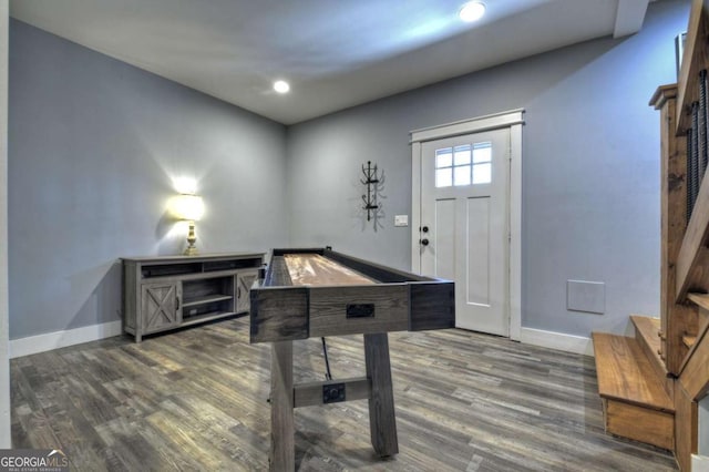 517 Monet Dr Unit 1144R, Ellijay, GA 30540 - recreation room with wood finished floors, recessed lighting, and billiards table