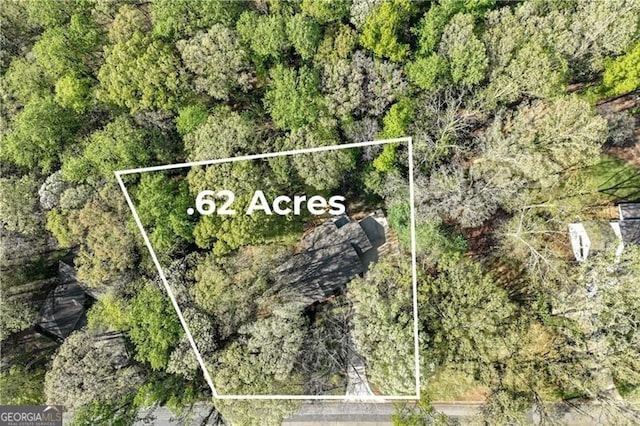 808 Sherwood Rd, Gainesville, GA 30501 - aerial view of property's location featuring property boundaries highlighted