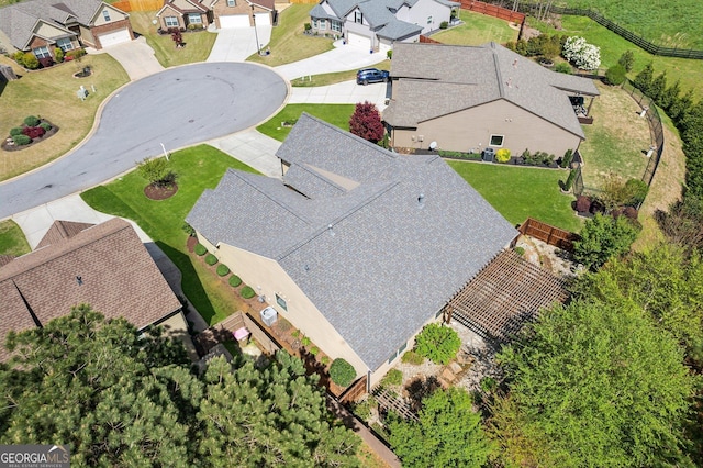 4580 Orchard Ridge Ct, Cumming, GA 30028 - drone / aerial view with a residential view