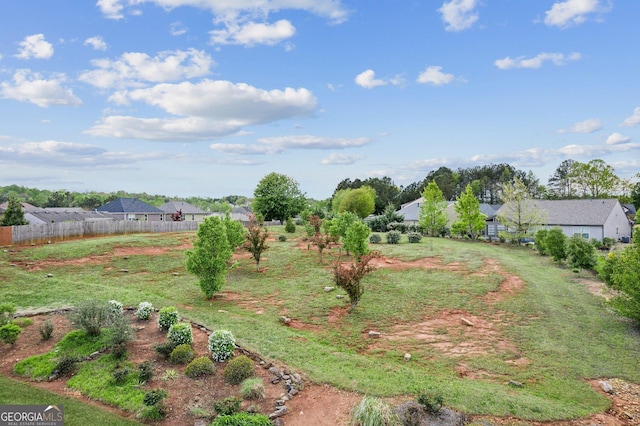4580 Orchard Ridge Ct, Cumming, GA 30028 - view of yard featuring fence