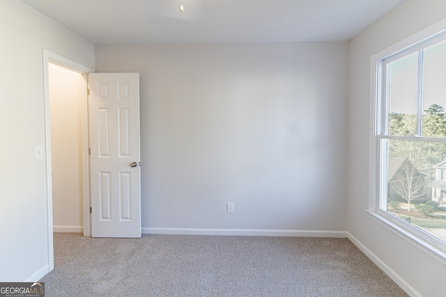 288 Pine Way, Dallas, GA 30157 - spare room with light carpet and baseboards