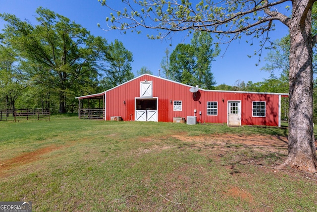 516 Turner Rd, Concord, GA 30206 - view of barn with cooling unit