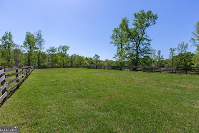 516 Turner Rd, Concord, GA 30206 - view of yard featuring a view of rural / pastoral area