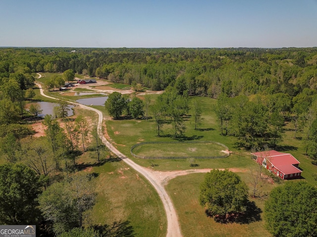 516 Turner Rd, Concord, GA 30206 - bird's eye view of a forest