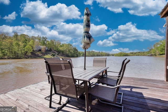 480 Friar Tuck Cir, Covington, GA 30014 - view of dock featuring a water view
