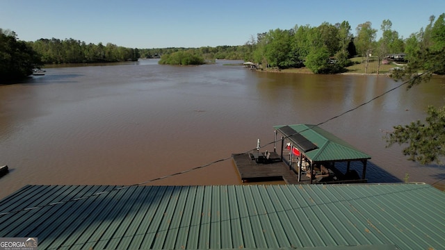 480 Friar Tuck Cir, Covington, GA 30014 - view of dock with a water view
