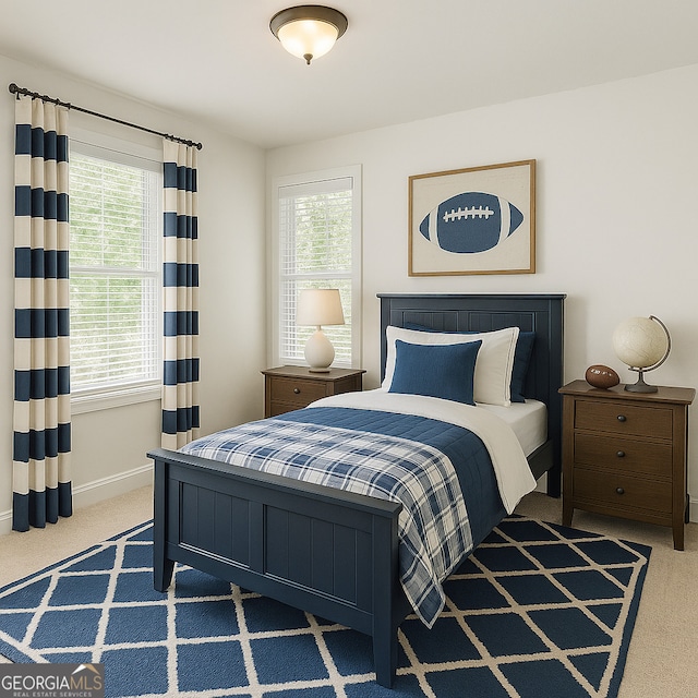 8660 Anchor On Lanier Ct, Gainesville, GA 30506 - bedroom with carpet floors and baseboards
