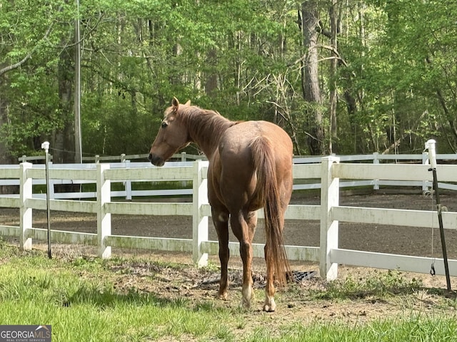 view of stable