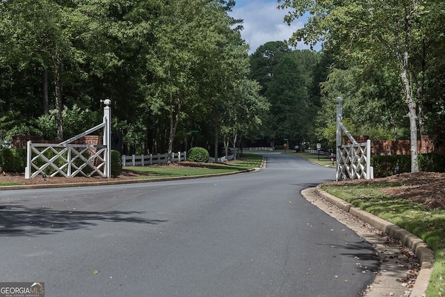 240 Trotters Rdg, Fayetteville, GA 30215 - view of street featuring curbs and traffic signs
