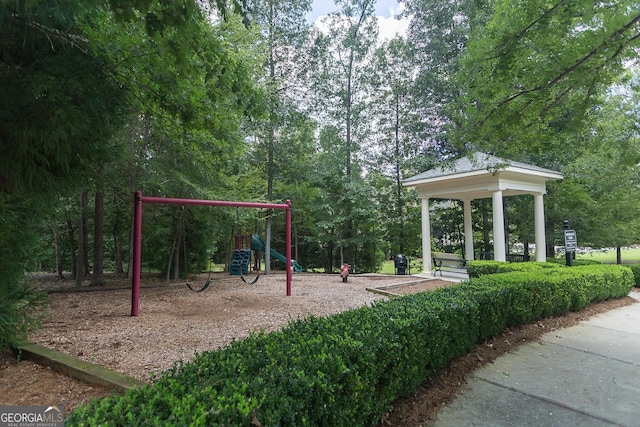 240 Trotters Rdg, Fayetteville, GA 30215 - community playground with a gazebo