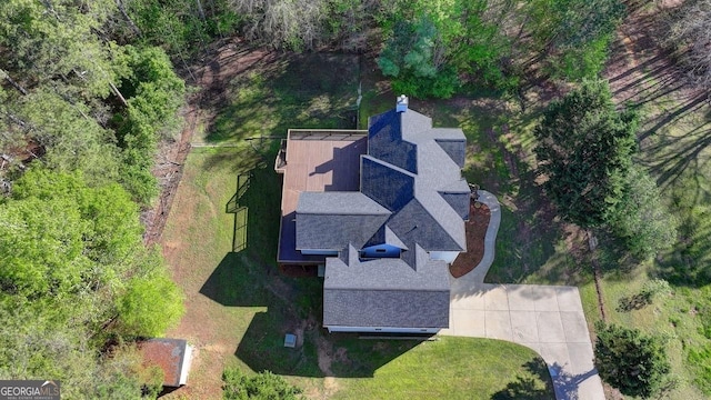 bird's eye view