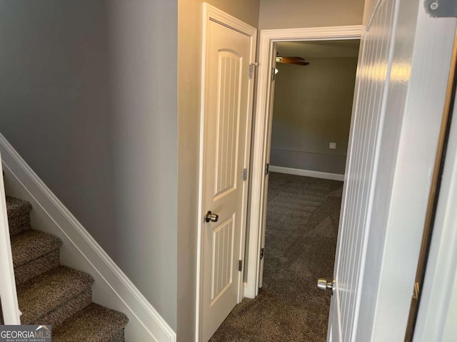 202 Gamel Rd, Dallas, GA 30157 - corridor with carpet and stairs