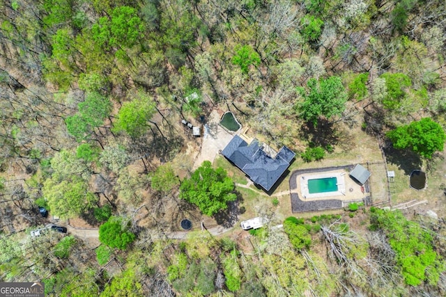 drone / aerial view