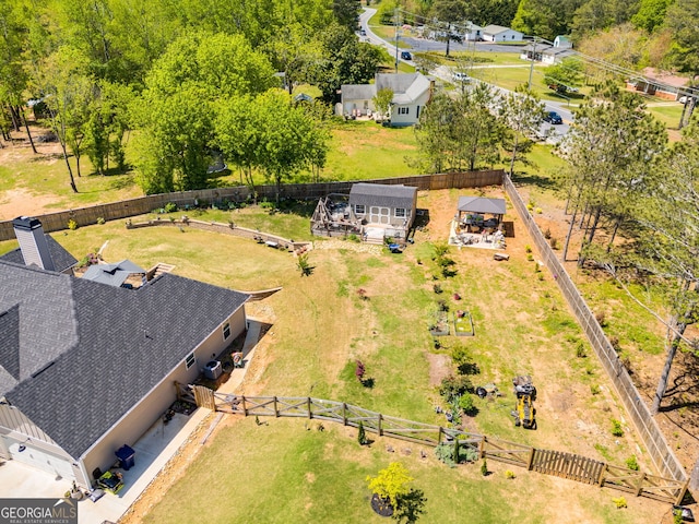 aerial view