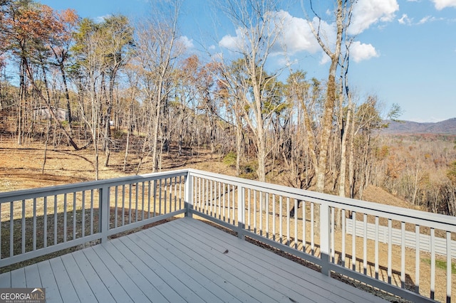 350 Pea Ridge Rd, Ball Ground, GA 30107 - view of deck