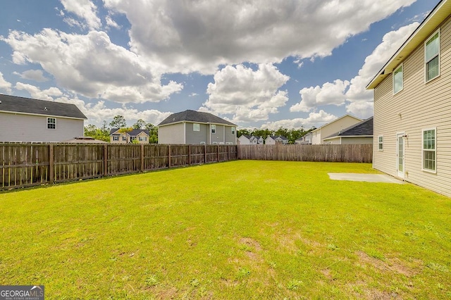 1508 Bayberry Dr, Hinesville, GA 31313 - view of yard with a residential view and a fenced backyard