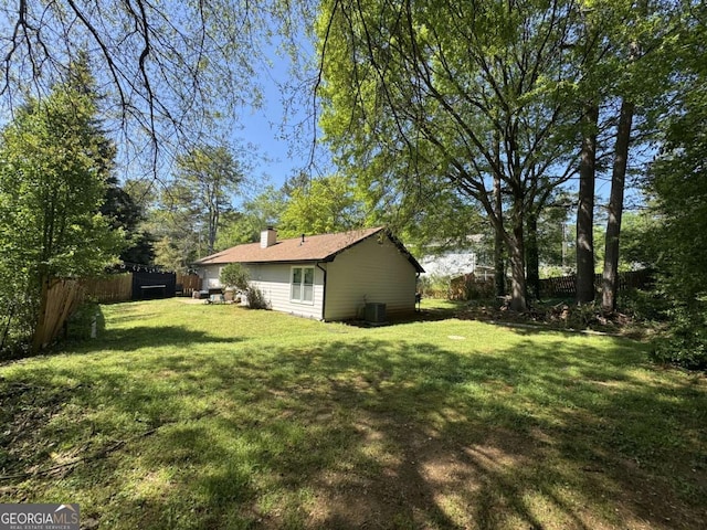 5516 Westberry Ln, Norcross, GA 30071 - view of yard with cooling unit