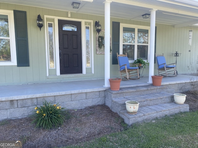 75 Ellis Jones Ln, Baxley, GA 31513 - view of exterior entry with a porch