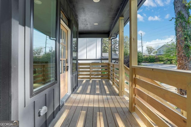 644 Glendale Rd, Scottdale, GA 30079 - unfurnished sunroom with plenty of natural light