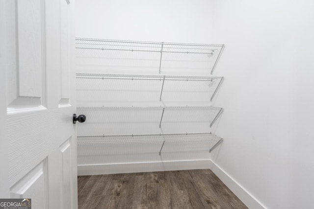 view of pantry