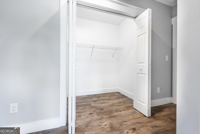 view of closet