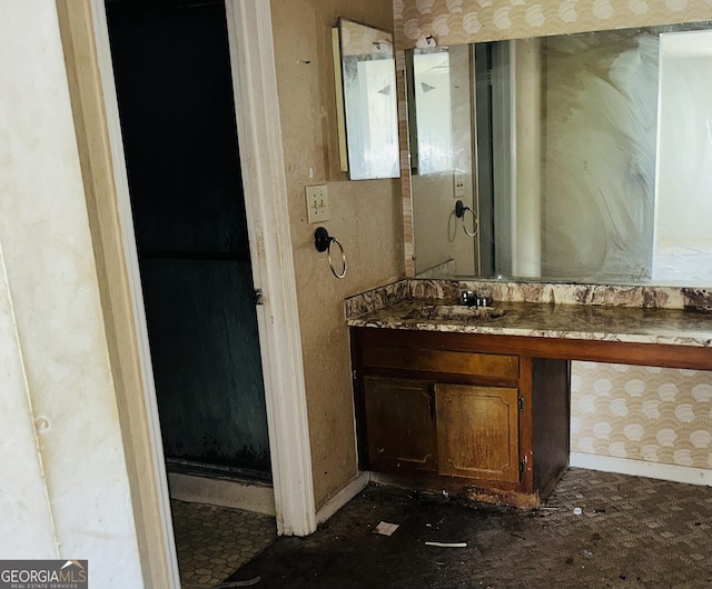 3038 Parc Lorraine, Lithonia, GA 30038 - bathroom with vanity and baseboards