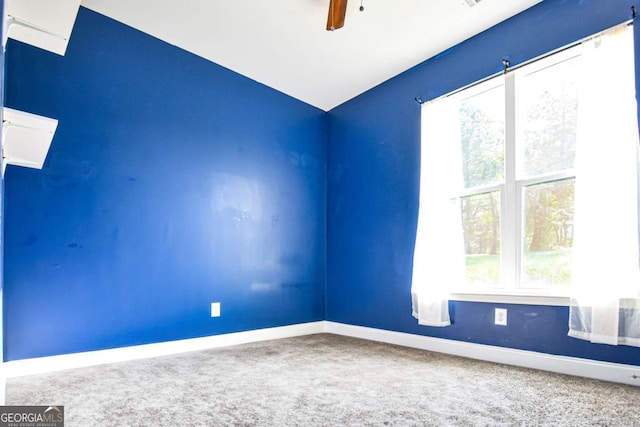 191 Fairview Oak Trl, Dallas, GA 30157 - unfurnished room with carpet floors, healthy amount of natural light, and ceiling fan