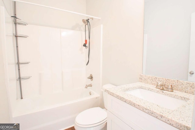 191 Fairview Oak Trl, Dallas, GA 30157 - full bathroom with vanity and washtub / shower combination