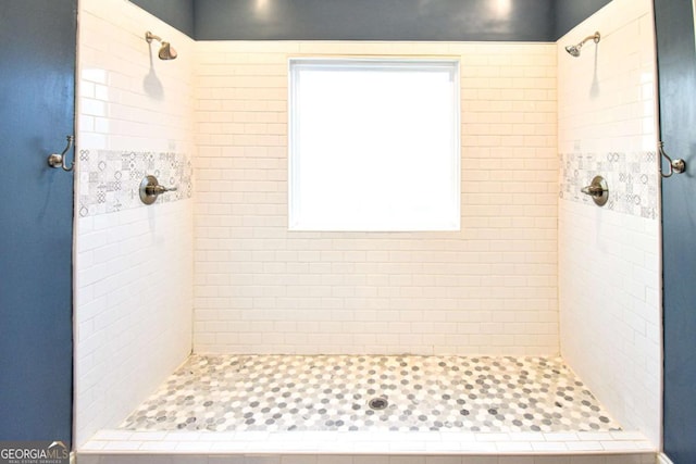 191 Fairview Oak Trl, Dallas, GA 30157 - bathroom with a tile shower