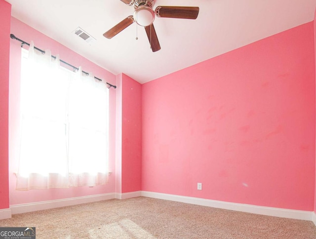 191 Fairview Oak Trl, Dallas, GA 30157 - empty room featuring a ceiling fan and carpet flooring