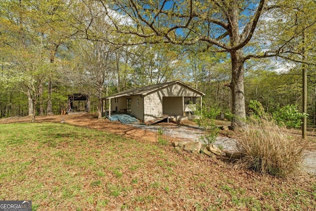 5026 Daniel Mill Rd, Winston, GA 30187 - view of green lawn