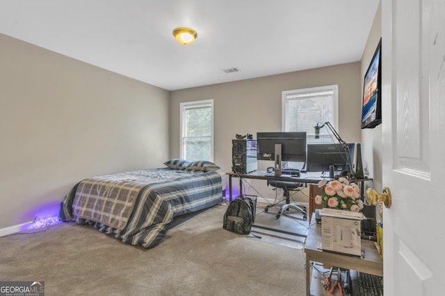 1812 Mountain Lake Dr NW, Kennesaw, GA 30152 - bedroom with carpet flooring and a desk