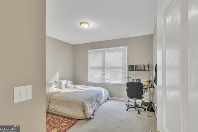 1812 Mountain Lake Dr NW, Kennesaw, GA 30152 - carpeted bedroom with an office area and baseboards