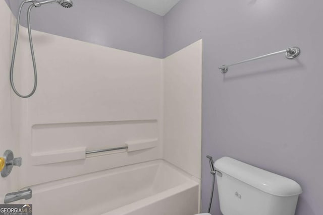 210 Preakness Dr, Hinesville, GA 31313 - full bathroom with toilet and tub / shower combination