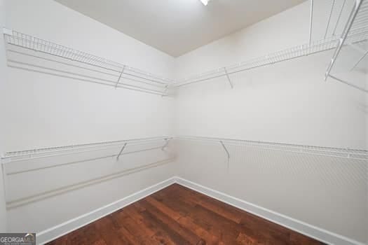 1330 Badingham Dr, Cumming, GA 30041 - spacious closet with wood finished floors