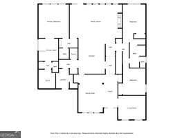 1330 Badingham Dr, Cumming, GA 30041 - view of floor plan / room layout