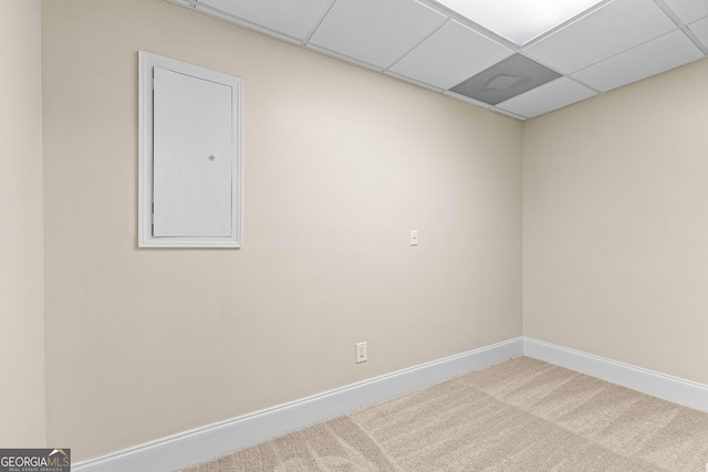 12 Arbor Shrs, Newnan, GA 30265 - spare room featuring carpet and a paneled ceiling