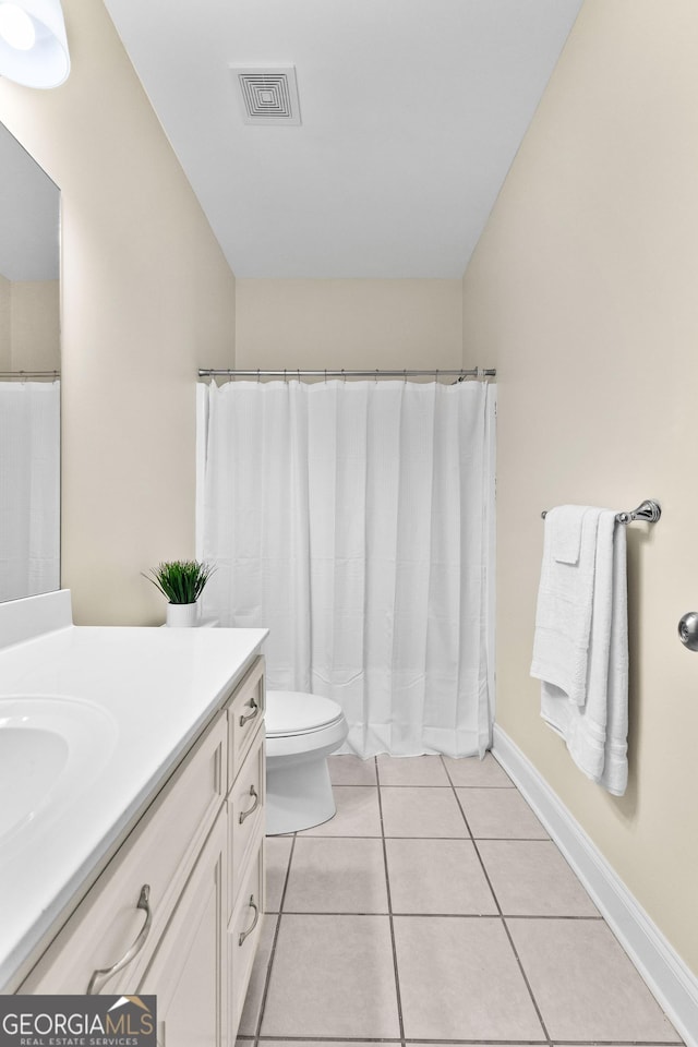 12 Arbor Shrs, Newnan, GA 30265 - bathroom with vanity and tile patterned floors