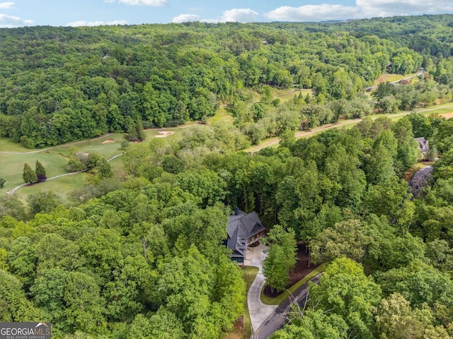 448 Golden Bear Pass, Dahlonega, GA 30533 - view of property location with a forest