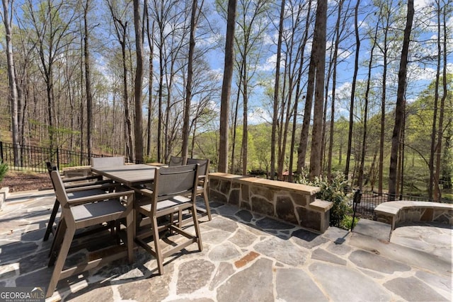 448 Golden Bear Pass, Dahlonega, GA 30533 - view of patio featuring outdoor dining space