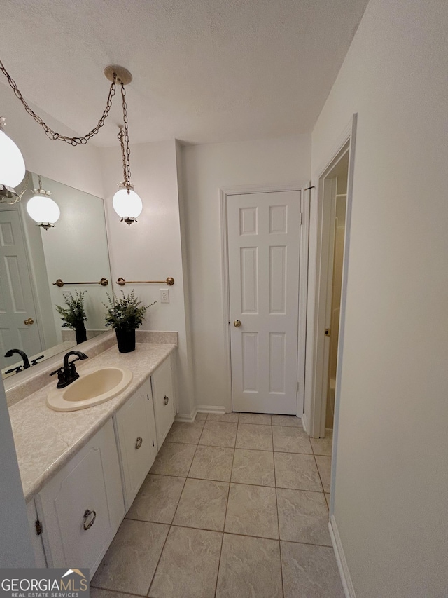 3411 Ponderosa Rd, Portal, GA 30450 - bathroom with vanity and tile patterned flooring
